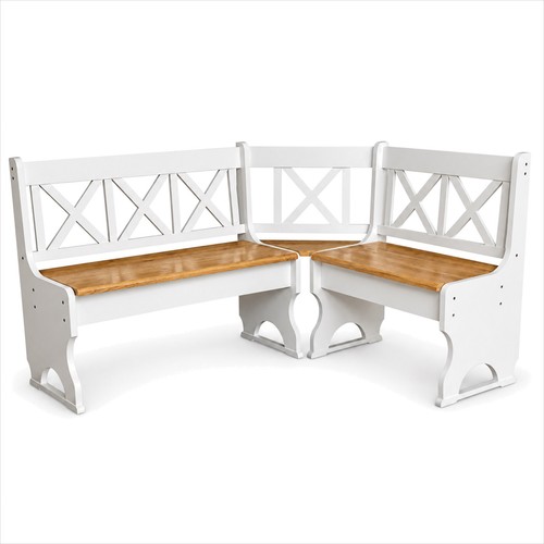 Eckbank kiefer massivholz - eckbank,