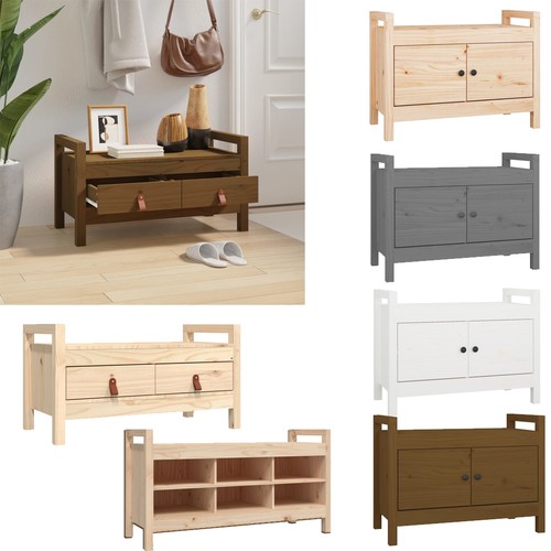 Flurbank massivholz kiefer - massivholz,