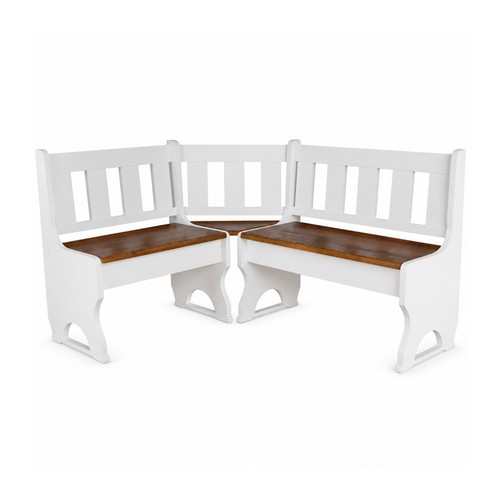 Eckbank kiefer massivholz - eckbank,