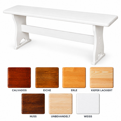 Bank kiefer massivholz neu - bank,