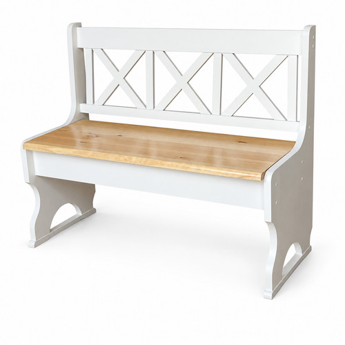 Sitzbank kiefer massivholz - ,