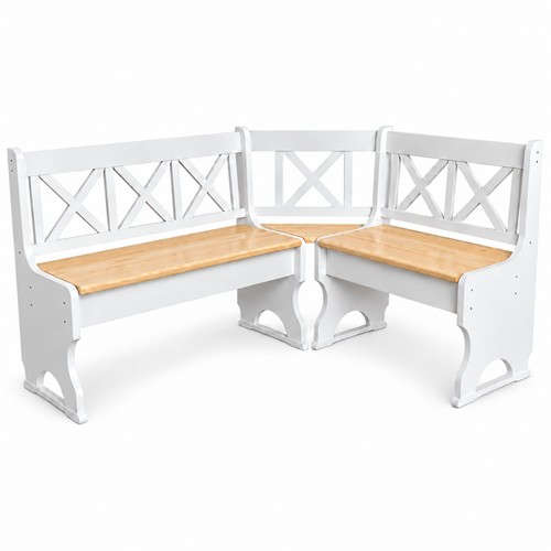 Eckbank kiefer massivholz - eckbank,