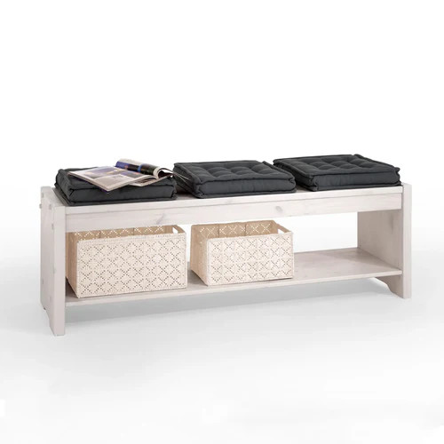 Sitzbank kiefer massiv - 140, cm