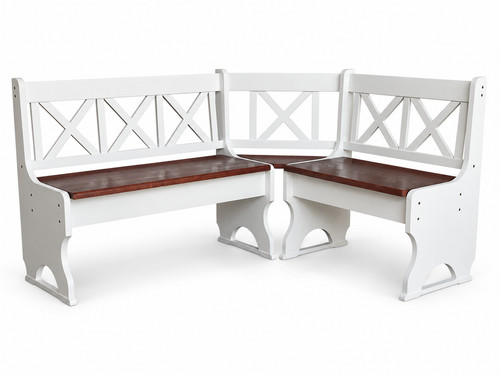 Eckbank kiefer massivholz - kiefer,