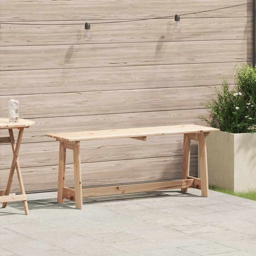 Vidaxl bank outdoor natur 119 - outdoor,