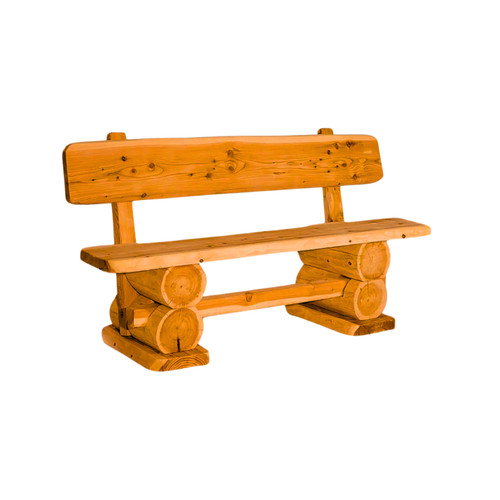 Rustikale holzbank gartenbank - holzbank,