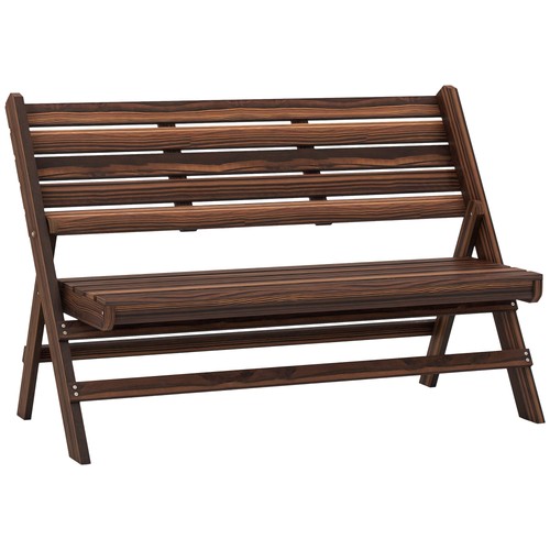 Gartenbank holz sitzer - gartenbank, 2-sitzer
