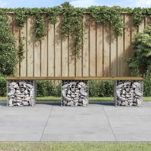 Gartenbank gabionen sitzbank - gartenbank,