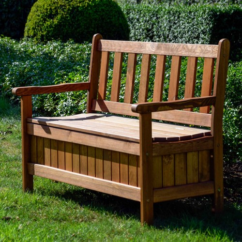 Massive gartenbank mit - massive,