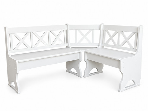 Eckbank kiefer massivholz - eckbank,